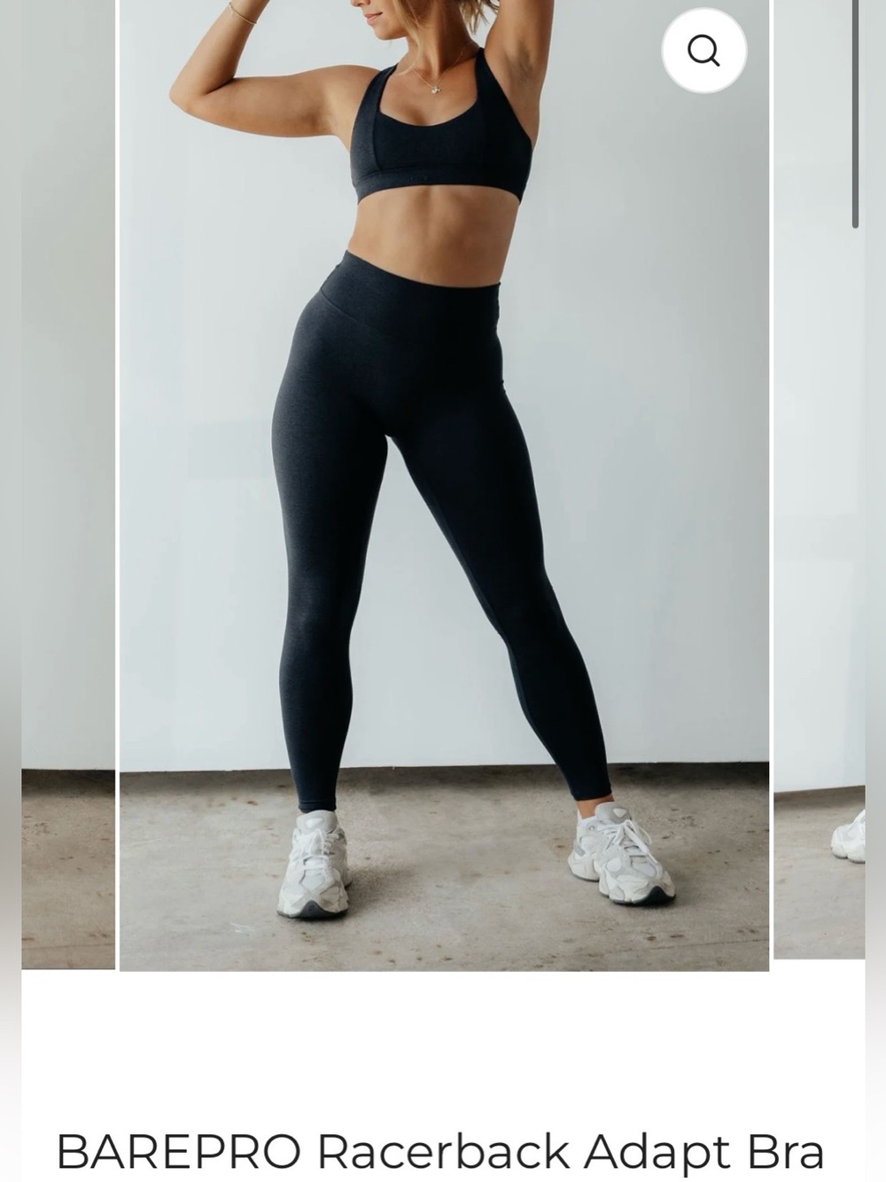 BAREPRO Racerback Adapt Sports Bra P’tula